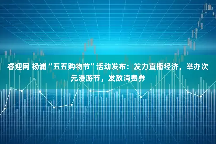 睿迎网 杨浦“五五购物节”活动发布：发力直播经济，举办次元漫游节，发放消费券